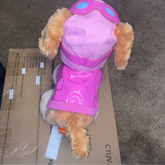 BAB Paw Patrol Skye Plush Dog Toy with Pink Outfit - Picture 2 of 4